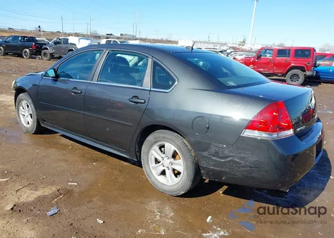 2012 Chevrolet Impala Ls from USA, damaged, VIN 2G1WA5E37C1217232